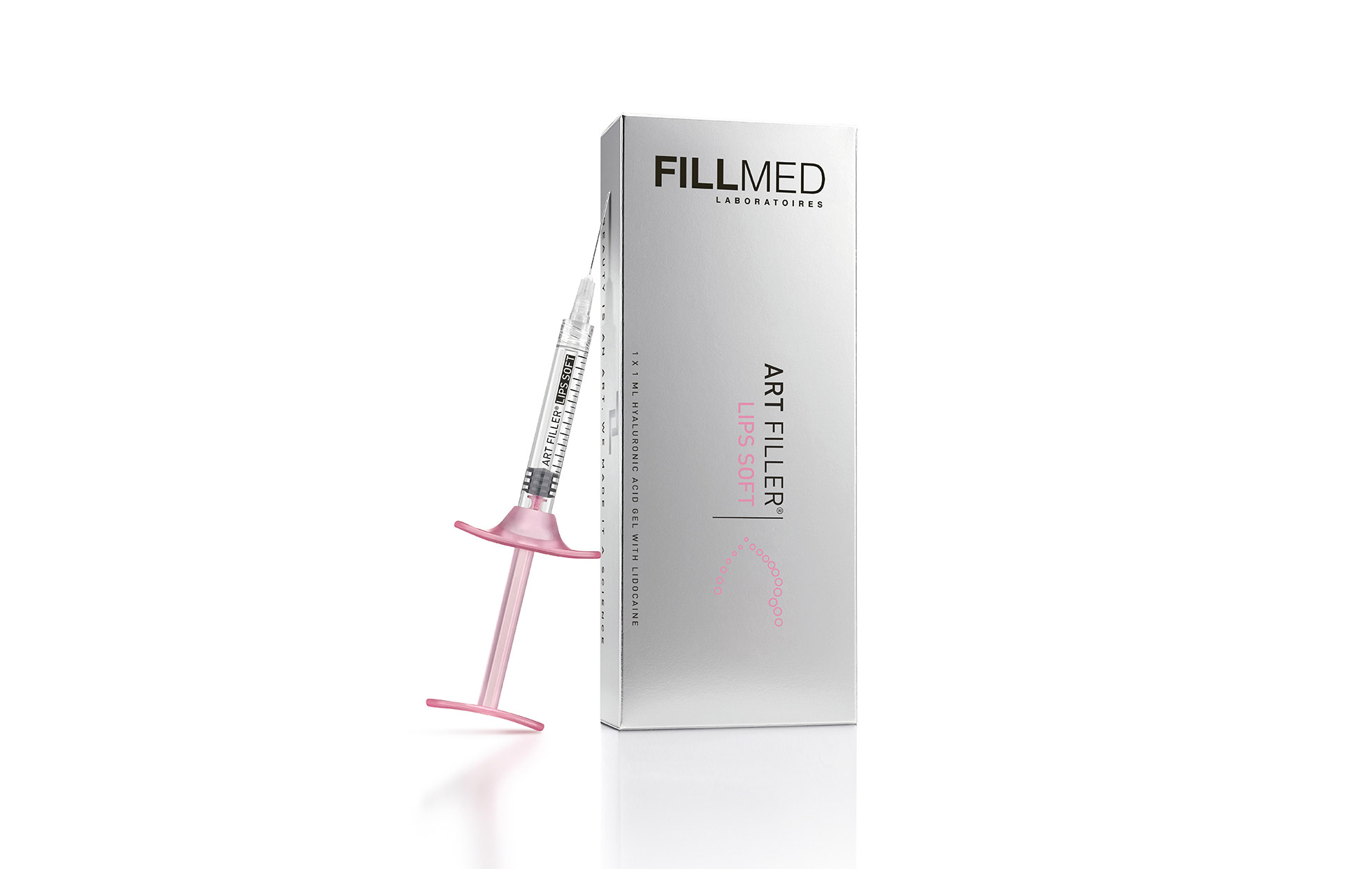 Art filler product with a syringe beside | Fillmed