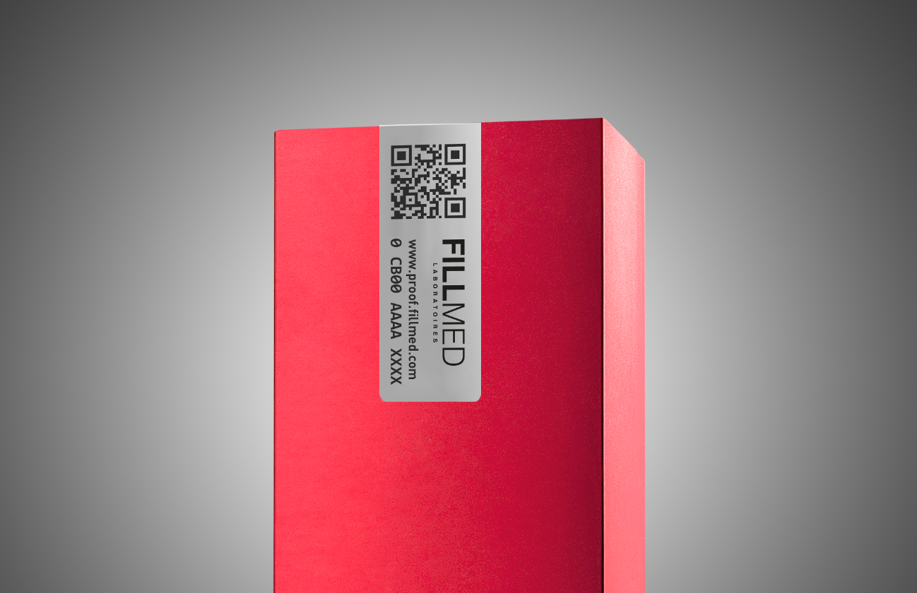 Pink packaging of a product | Fillmed